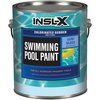 Insl-X By Benjamin Moore Pool Paint, Semi-gloss, Rubber-Based Base, Ocean Blue, 1 gal CR2623092-01